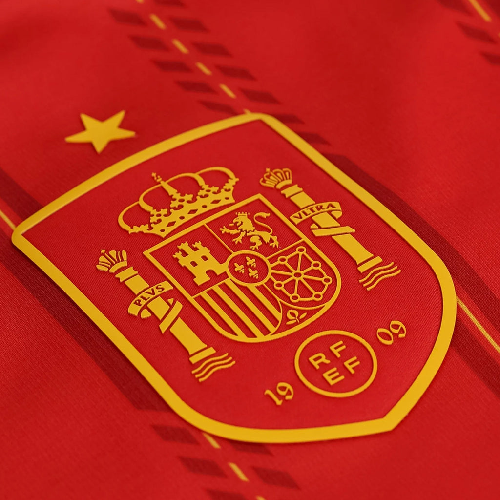 adidas Men's Cucurella Spain World Cup Home Jersey 2026 (Vivid Red)