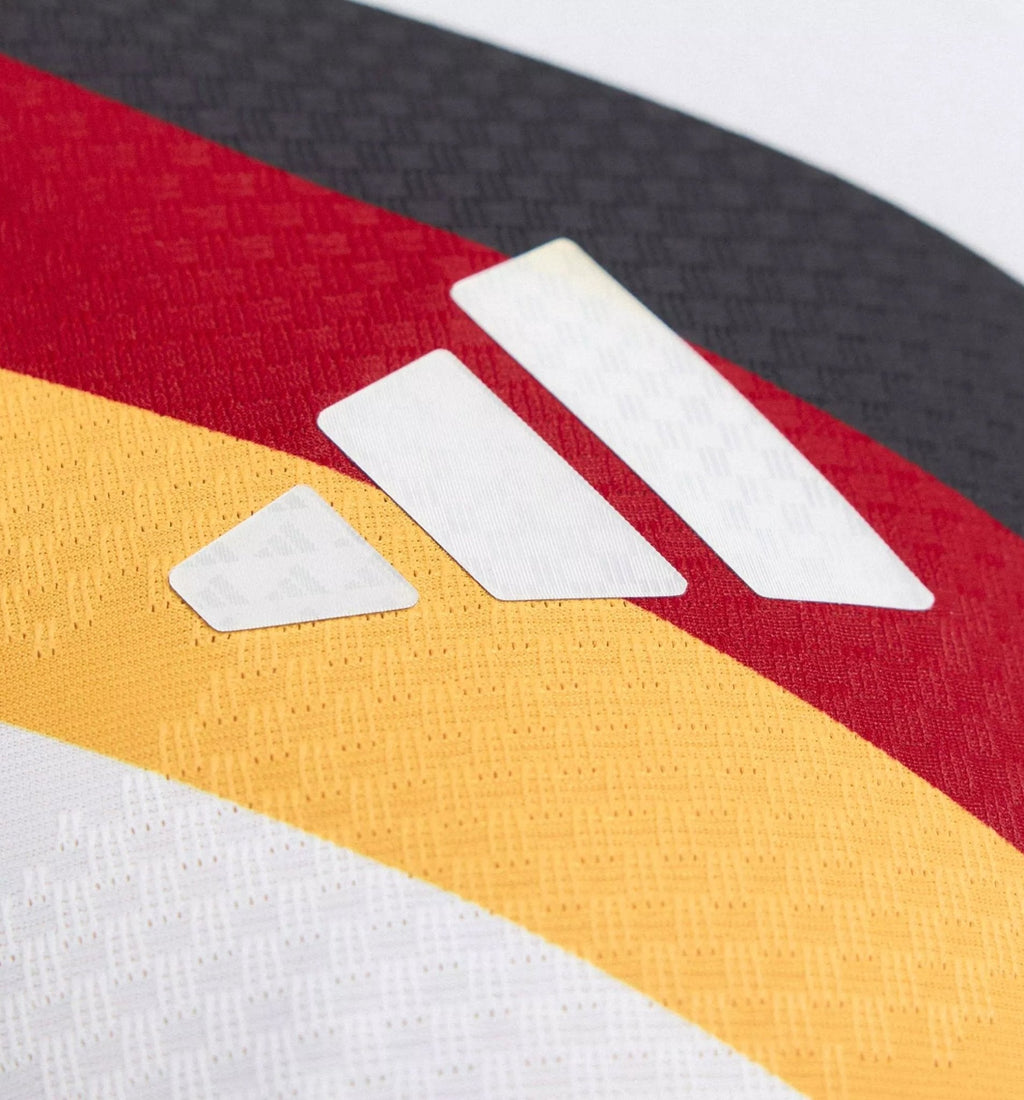 adidas Men's Tah Germany Authentic Home World Cup Jersey 2026 (White/Black)