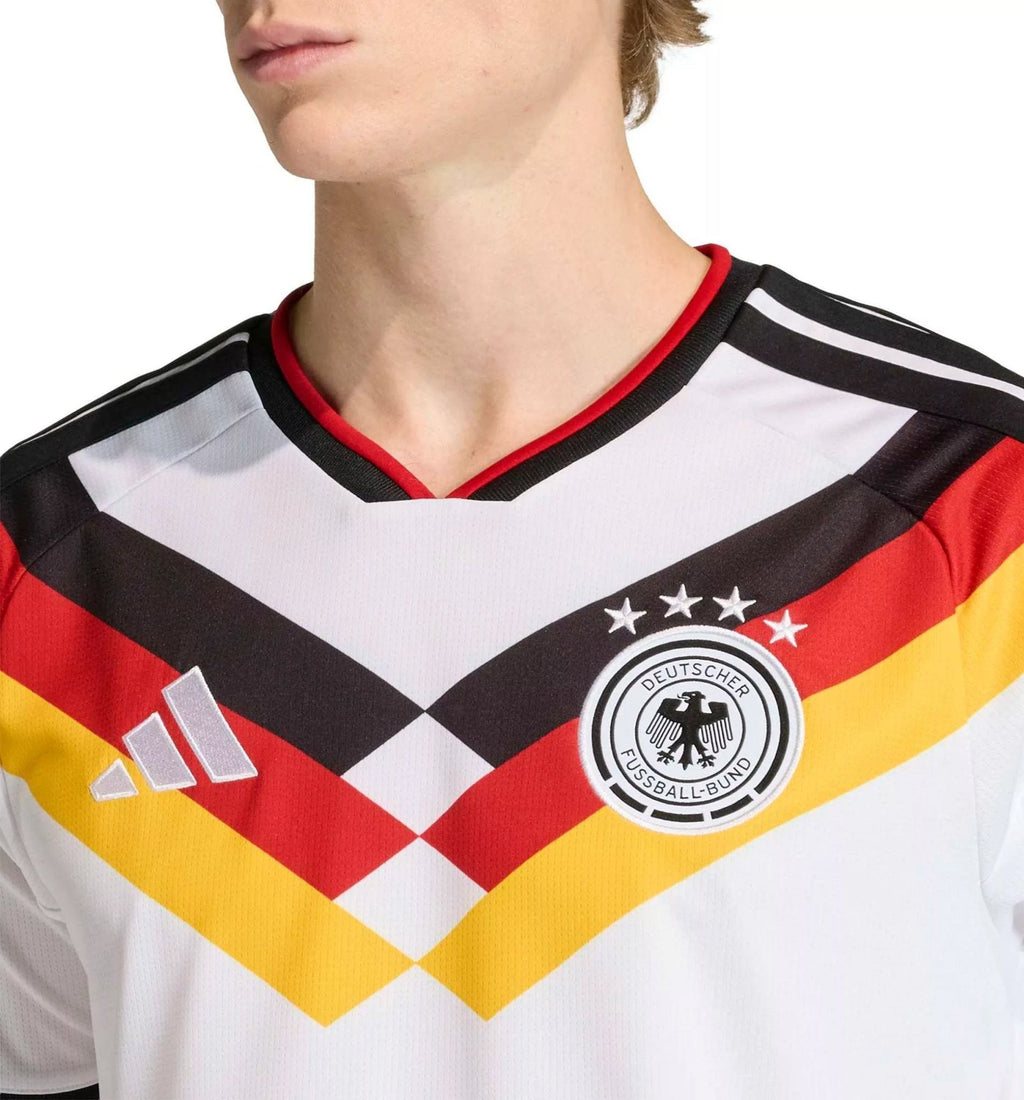 adidas Men's Mittelstadt Germany Home World Cup Jersey 2026 (White/Black)