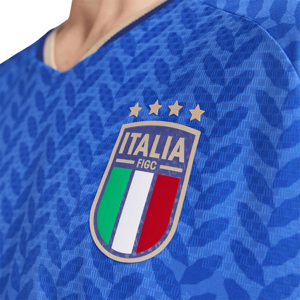 adidas Men's Donnarumma Italy 2026 Authentic Home Jersey (Bold Blue)