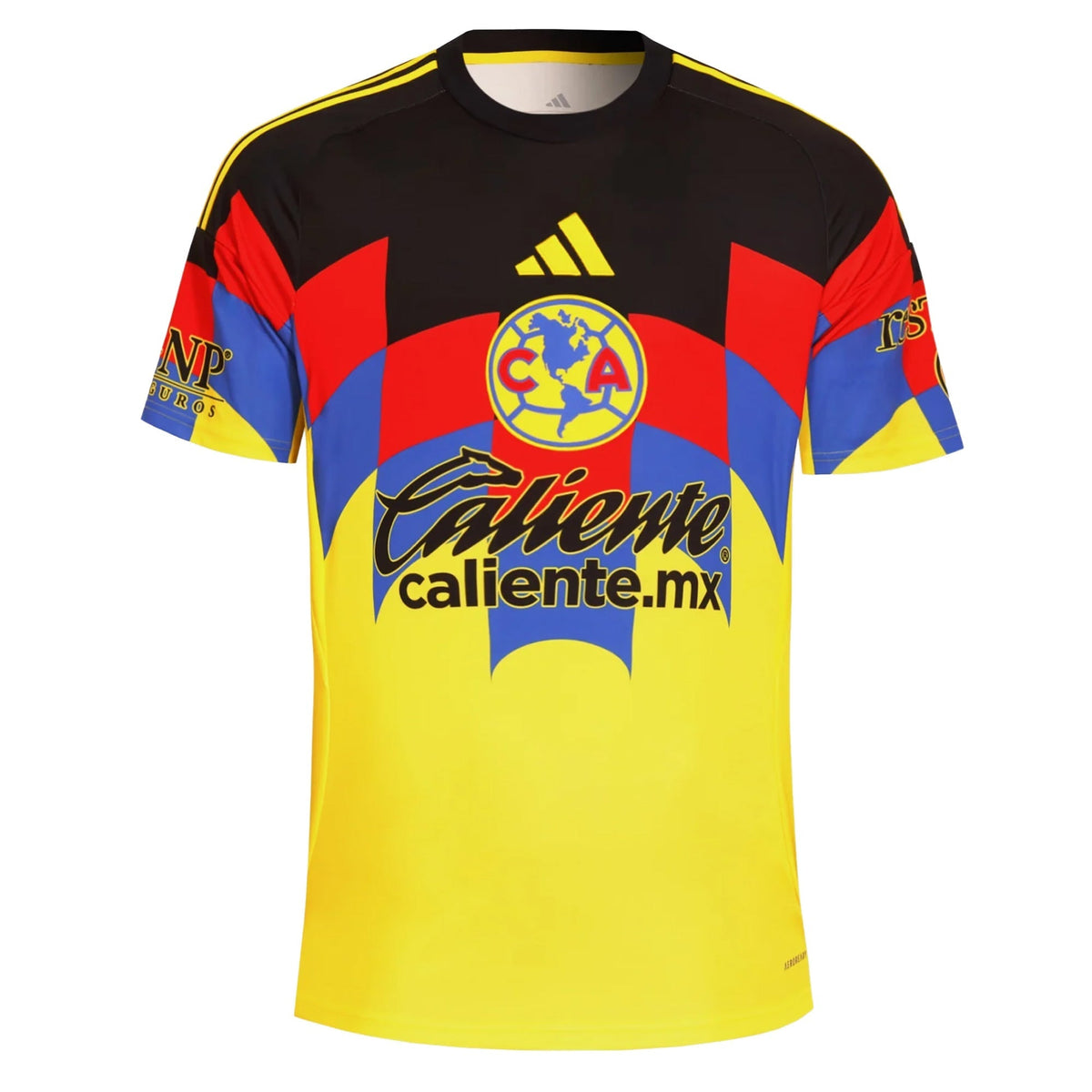 adidas Men's Davila Club America Home Jersey 25/26 (Yellow)