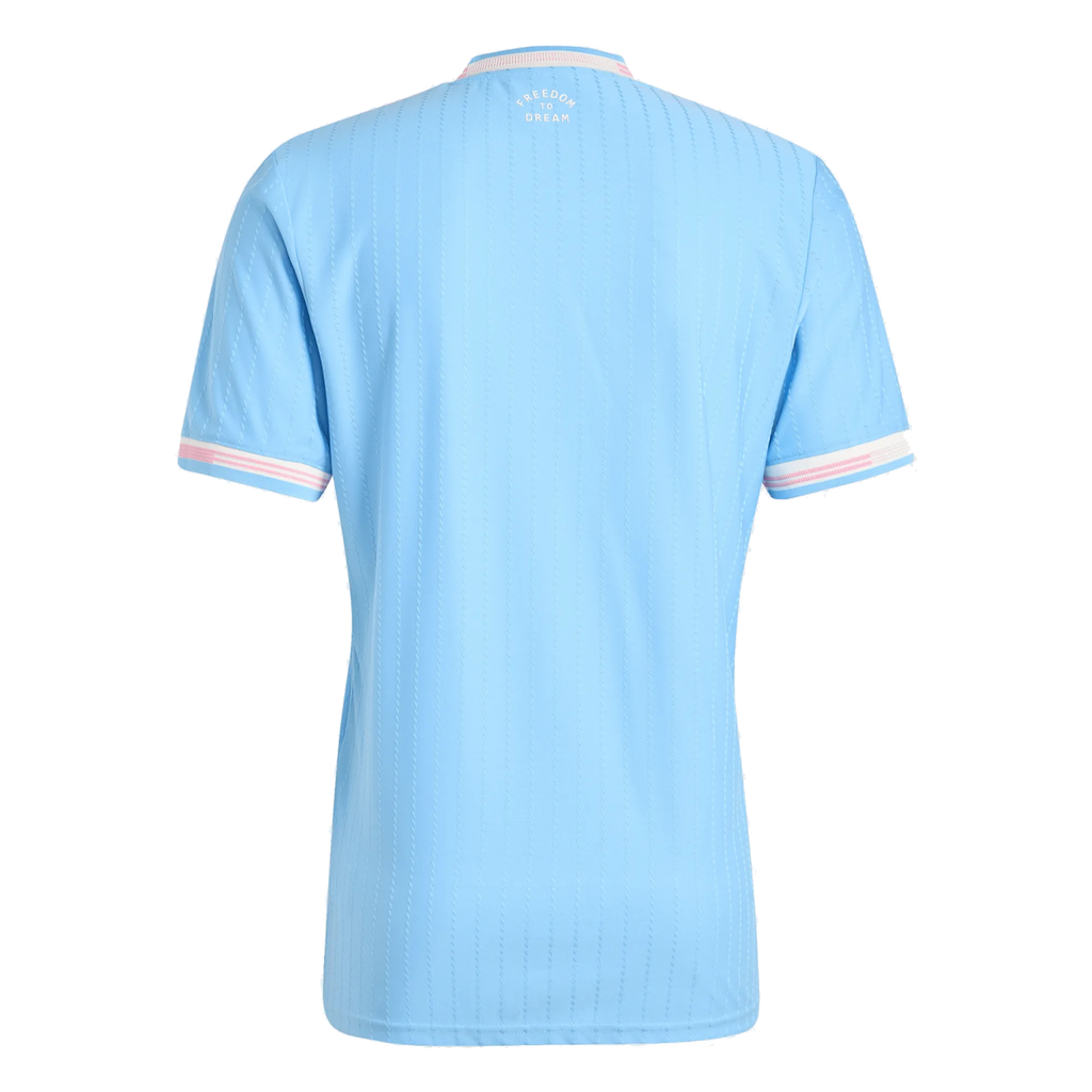 adidas Alba Inter Miami Authentic Third Jersey 25/26 (Blue/Pink)