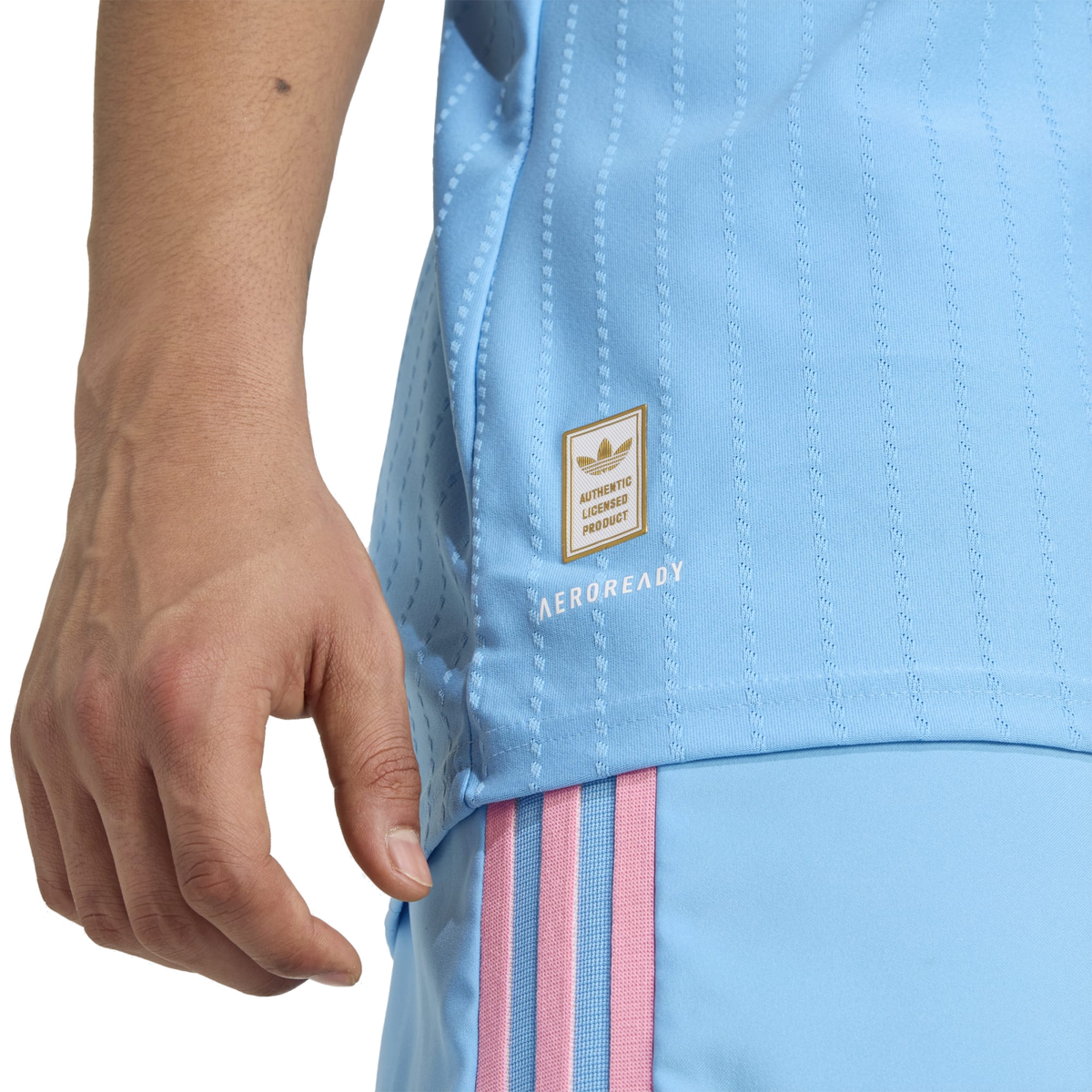 adidas Ruiz Inter Miami Authentic Third Jersey 25/26 (Blue/Pink)