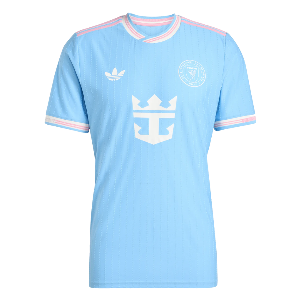 adidas Segovia Inter Miami Authentic Third Jersey 25/26 (Blue/Pink)