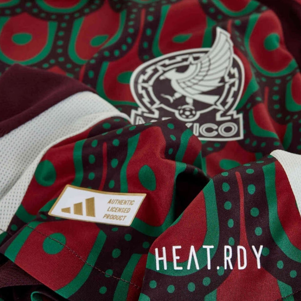 adidas RaÃºl JimÃ©nez Mexico Authentic Home Jersey 24/25 w/ Gold Cup 2025 Patches (Multicolor)