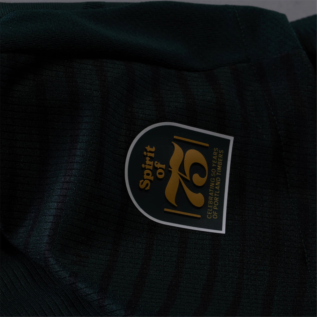 adidas Maxime Crepeau Portland Timbers Authentic Home Jersey w/ MLS & Apple Patch 25/26 (Green/Gold)