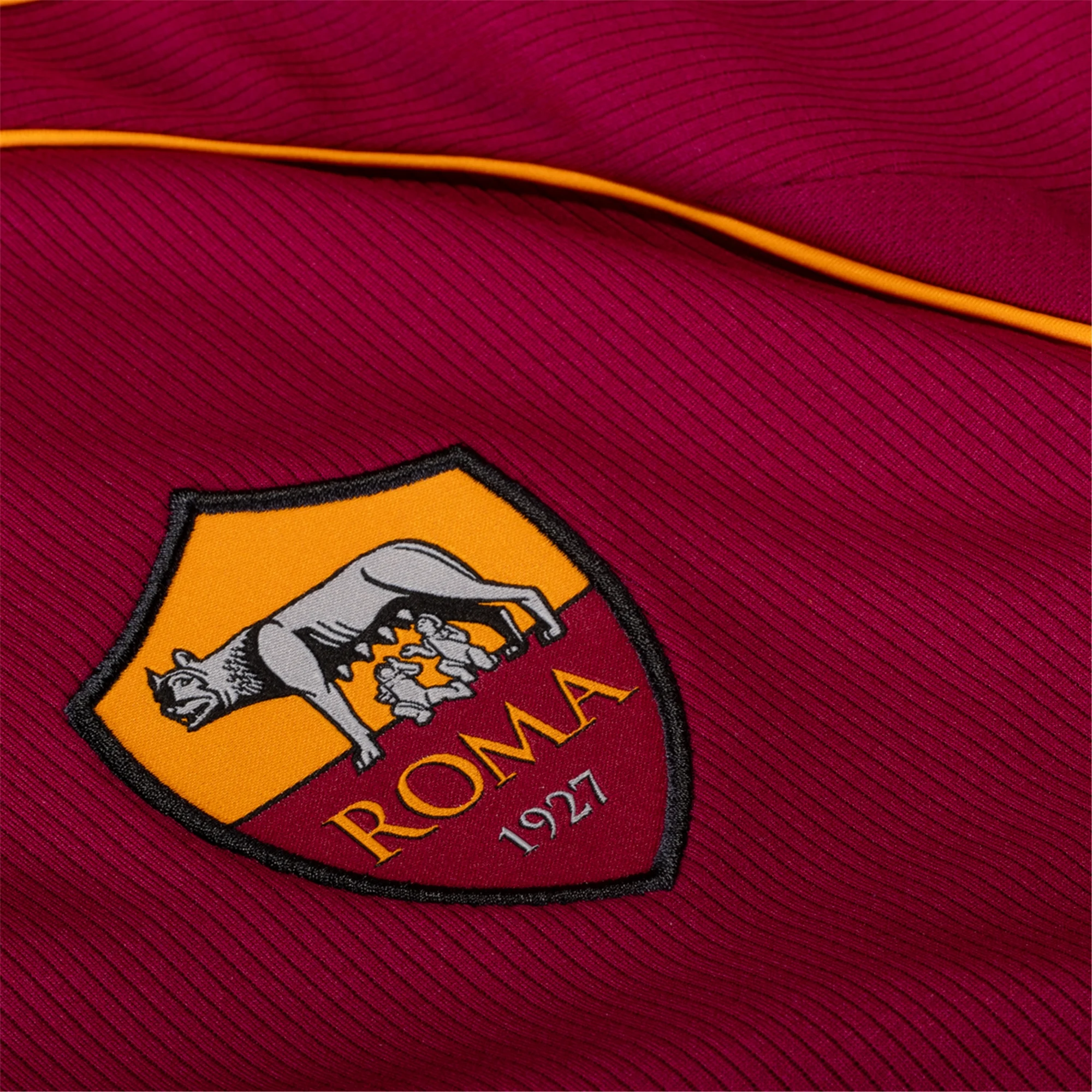 adidas Men's Roma Tommaso Baldanzi Home Jersey w/ Europa League Patches 25/26 (Burgundy)