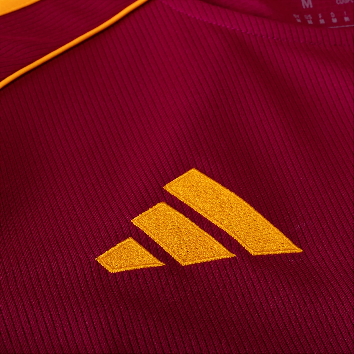 adidas Men's Roma AngeliÃ±o Home Jersey w/ Europa League Patches 25/26 (Burgundy)