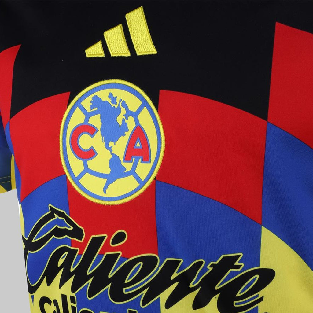 adidas Men's B. Rodriguez Club America Home Jersey 25/26 (Yellow)