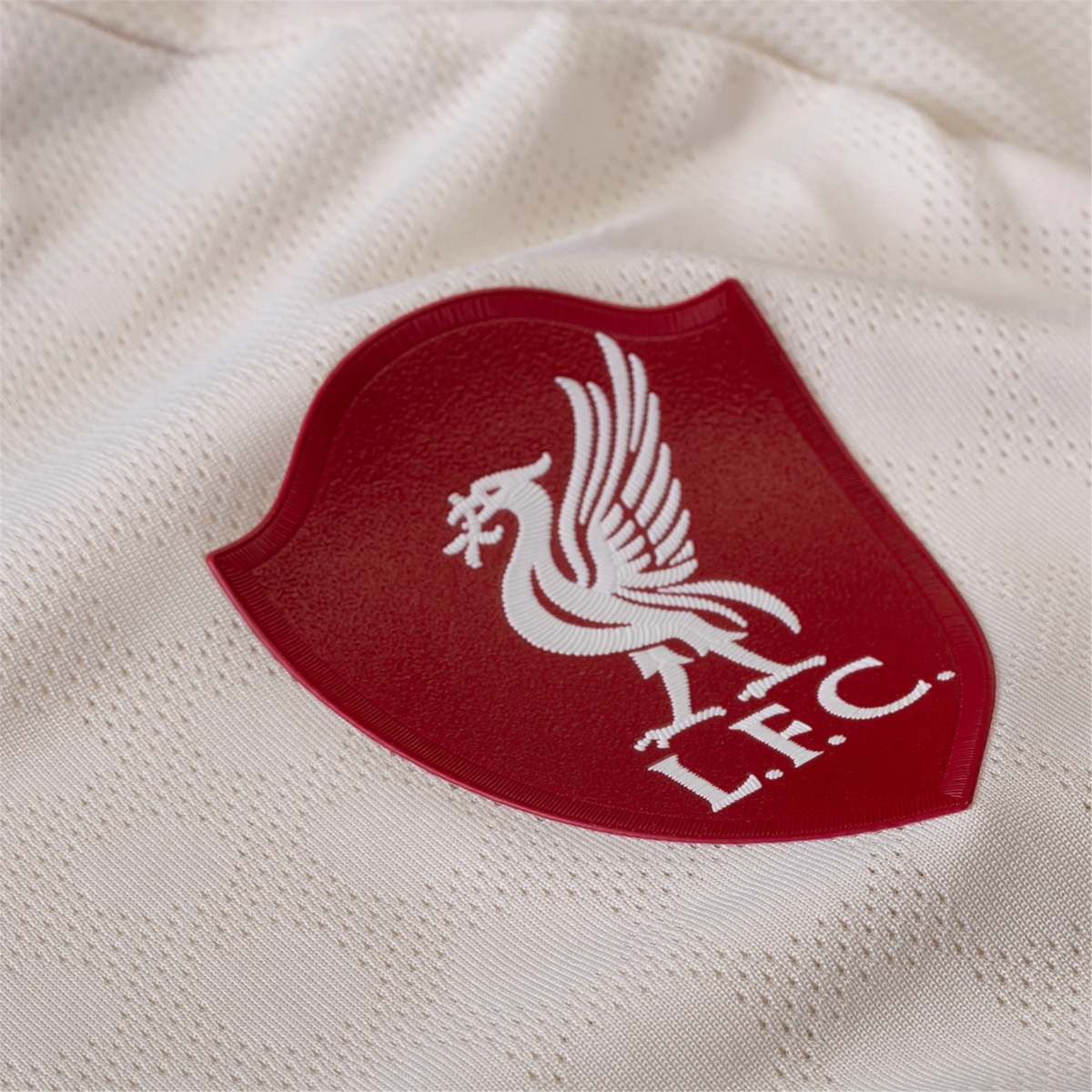 adidas Men's Liverpool Authentic Alexis Mac Allister Away Jersey w/ Champions League Patches 25/26 (Wonder White)