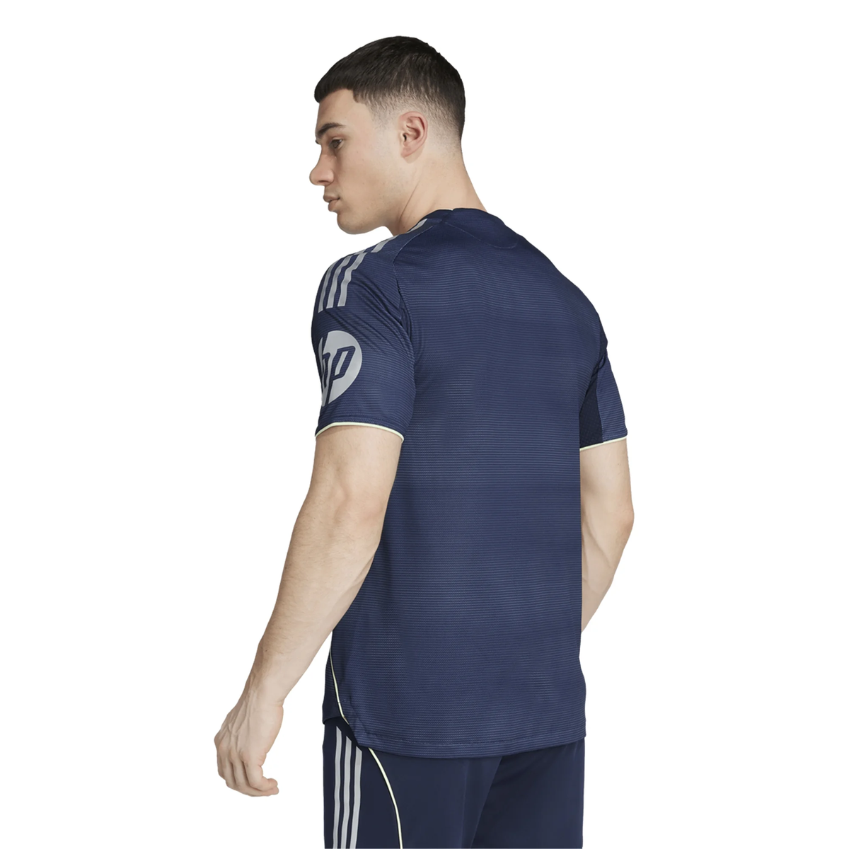 adidas Lucas VÃ¡zquez Iglesias Real Madrid Authentic Away Jersey 25/26 w/ Champions League Patches (Legend Ink)