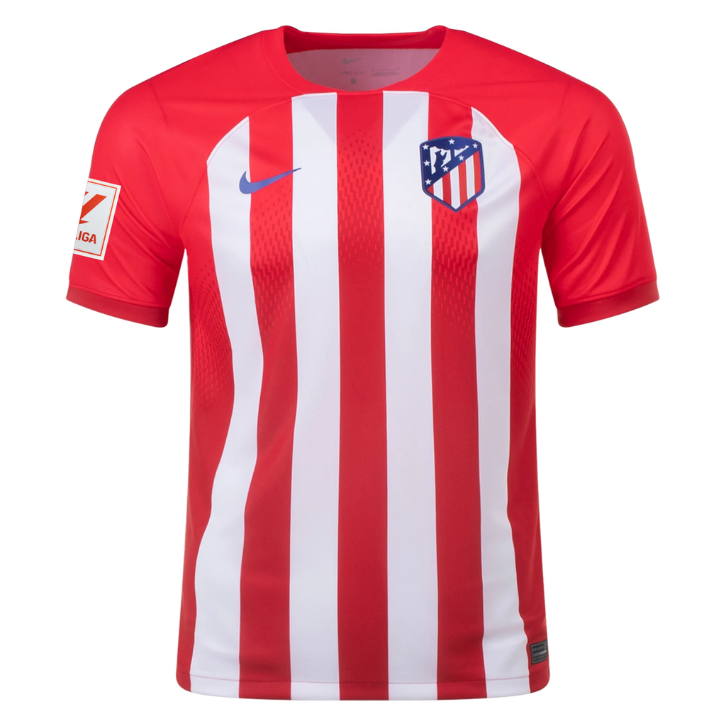 Nike Atletico Madrid Nahuel Molina Home Jersey w/ La Liga Patch 23/24 (Sport Red/Global Red)