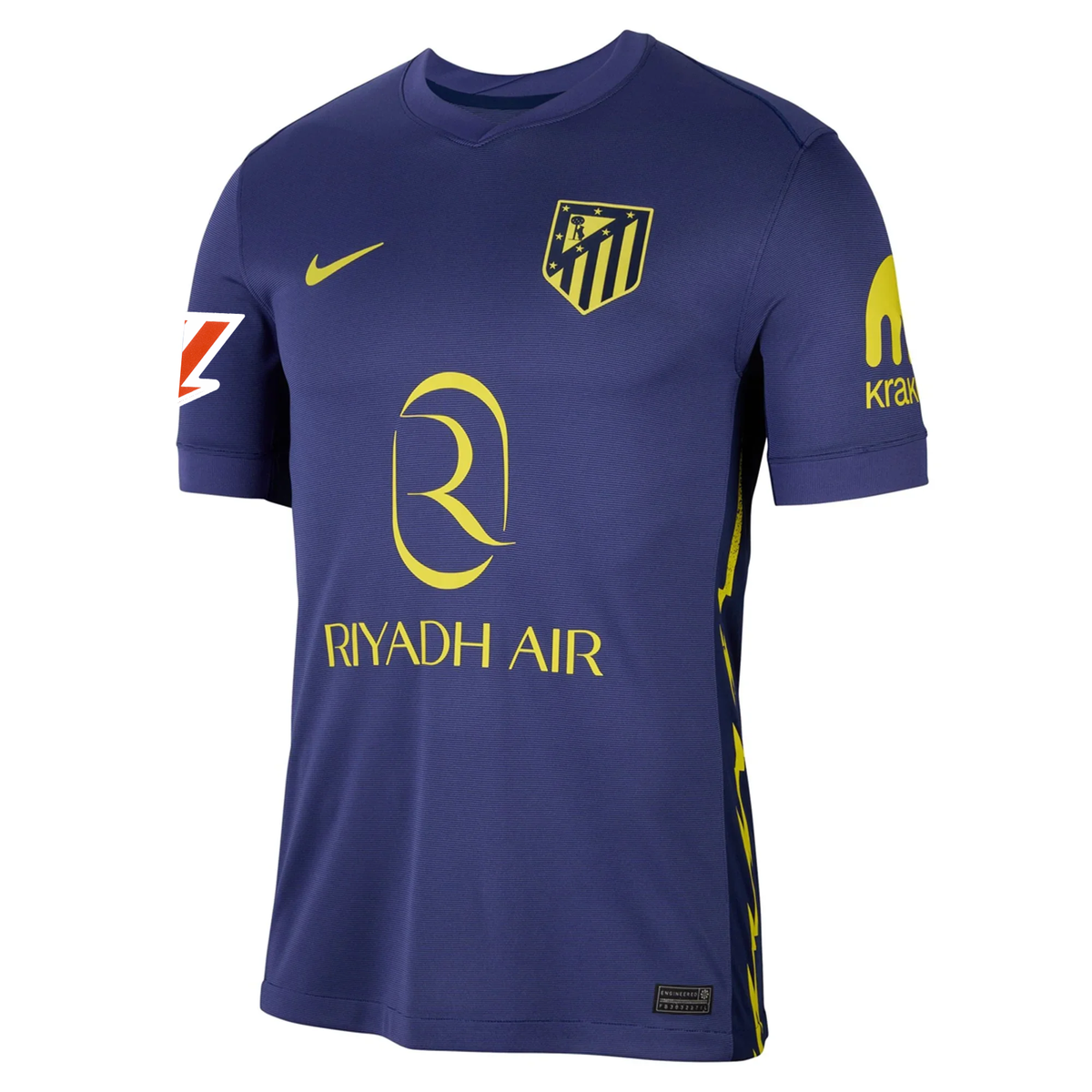 Nike AtlÃ©tico Madrid Julian Alvarez Away Jersey w/ La Liga Patch 25/26 (Binary Blue/Vibrant Yellow)