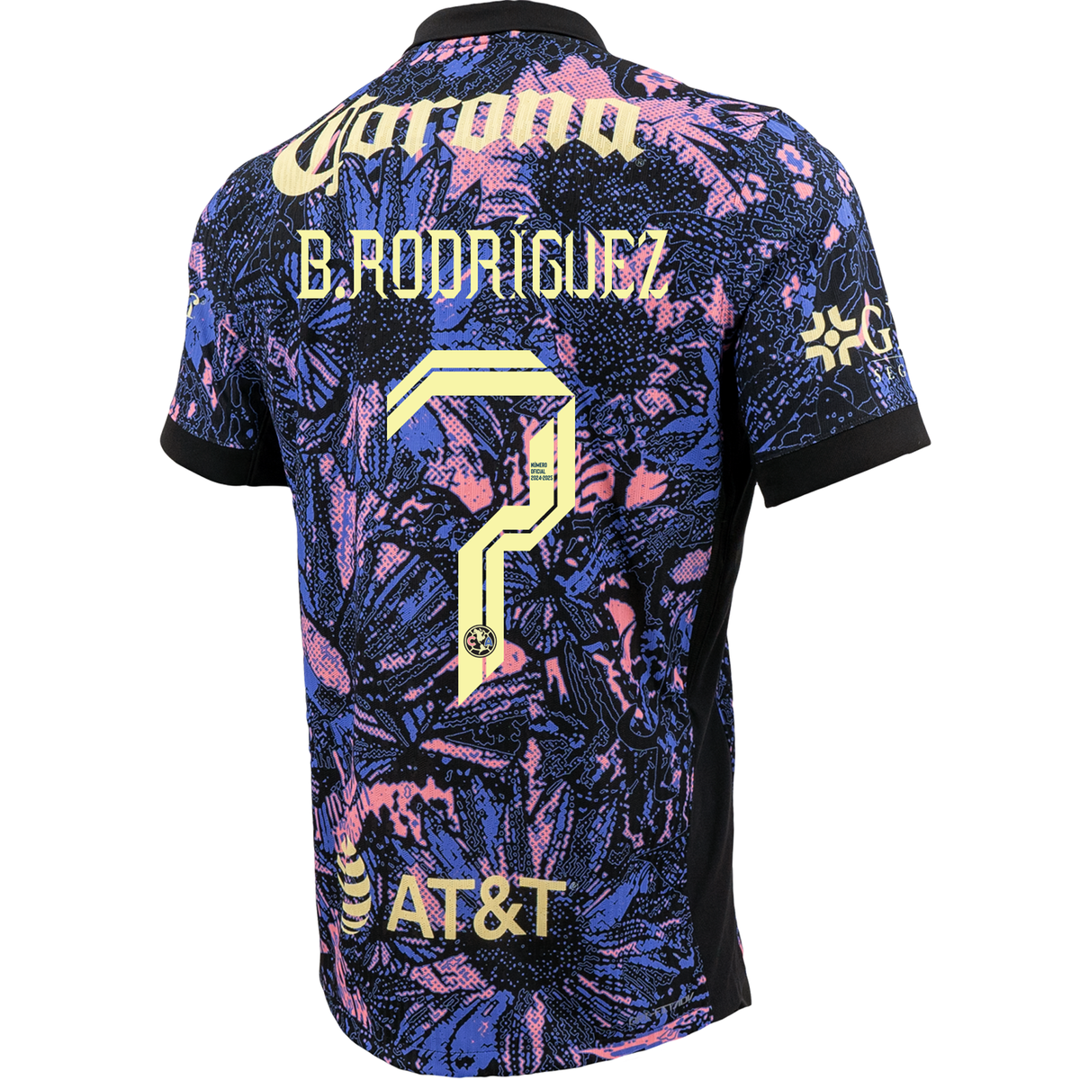 Nike Club America Authentic Brian RodrÃ­guez Third Jersey 24/25 (Purple)