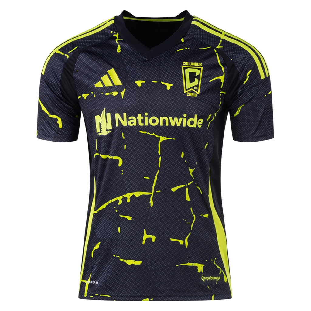 adidas Columbus Crew Derrick Jones Away Jersey 25/26 (Black/Yellow)