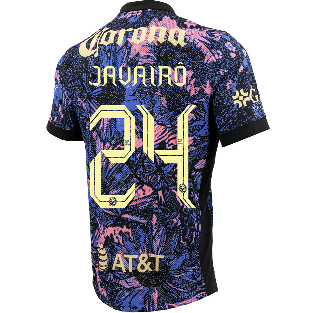 Nike Club America Authentic JavairÃ´ Dilrosun Third Jersey 24/25 (Purple)