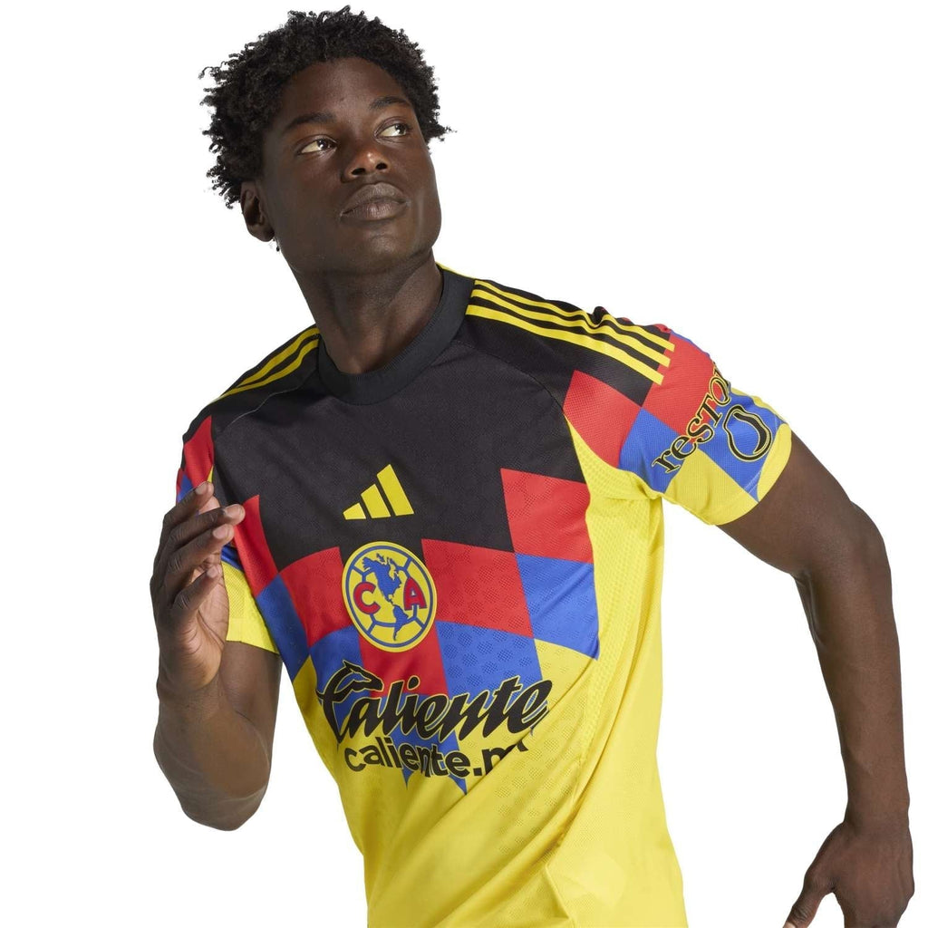 adidas Javairo Men's Club America 25/26 Authentic Home Jersey (Yellow)