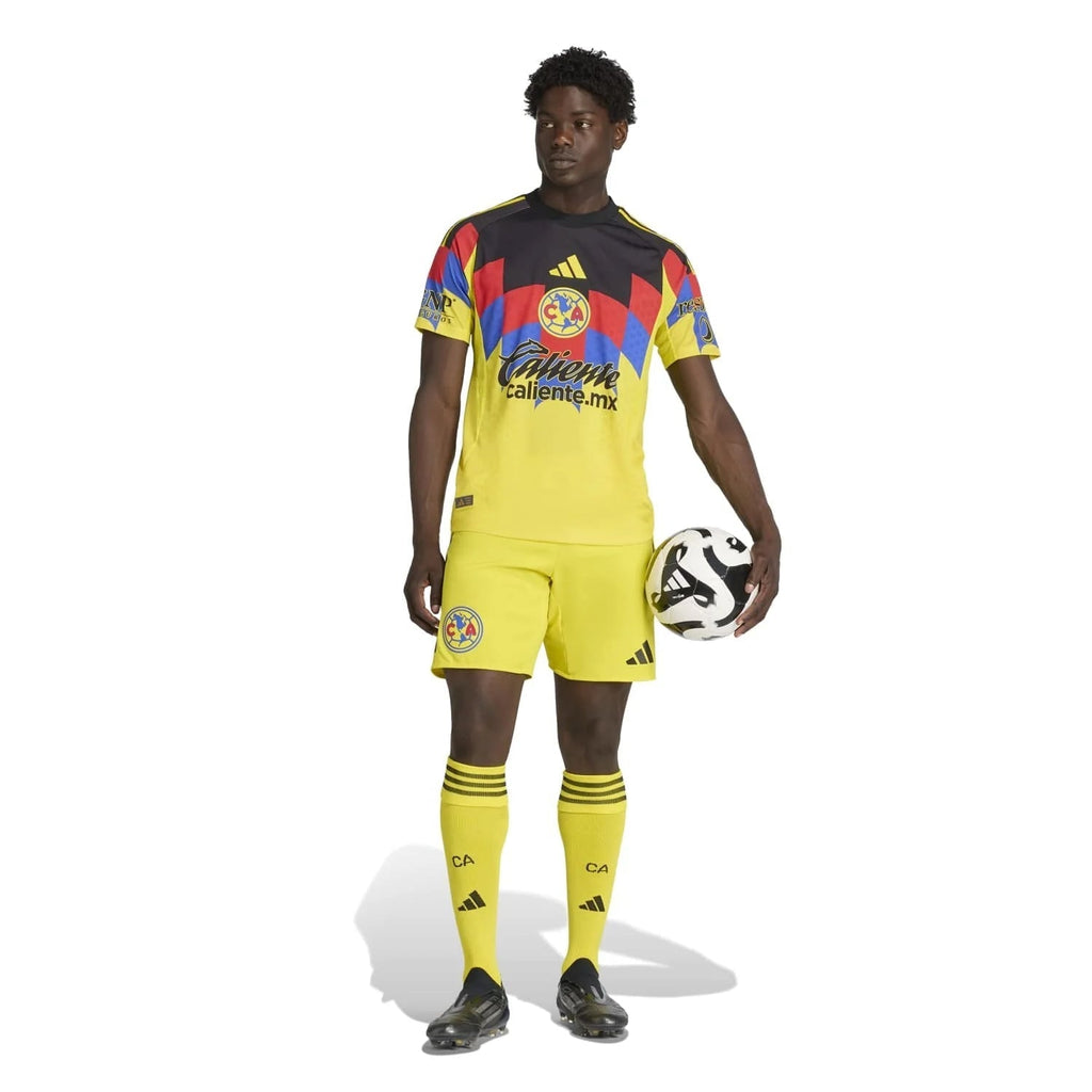 adidas Javairo Men's Club America 25/26 Authentic Home Jersey (Yellow)