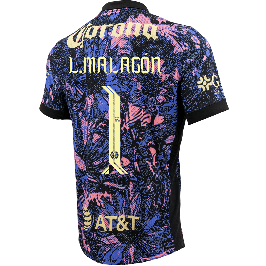 Nike Club America Authentic Luis MalagÃ³n Third Jersey 24/25 (Purple)
