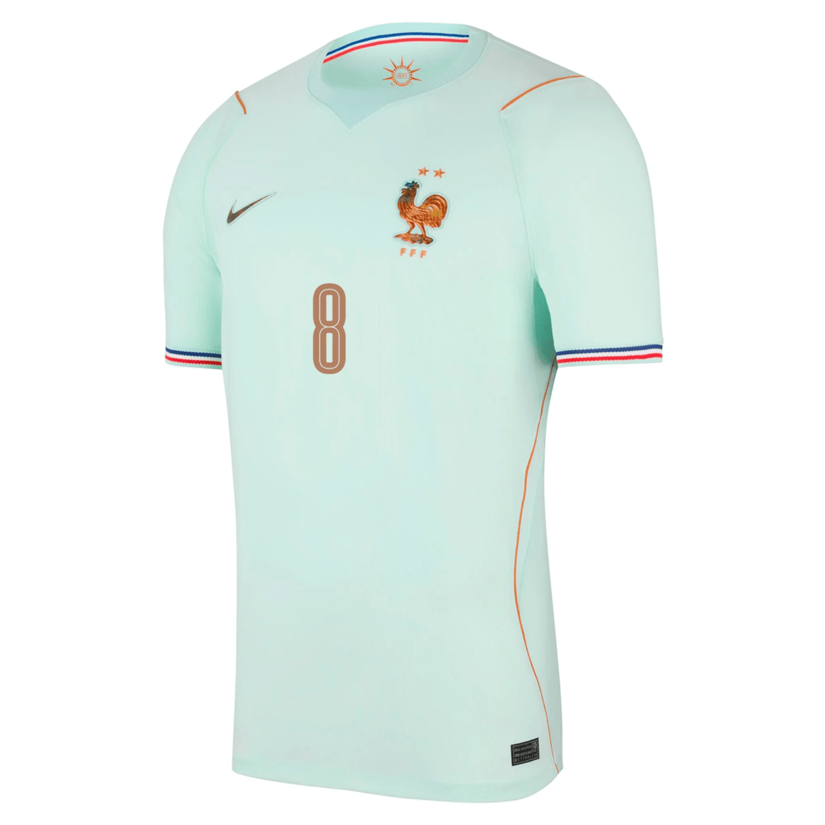 Nike France AurÃ©lien TchouamÃ©ni Away Jersey 2026 (Igloo/Monarch)
