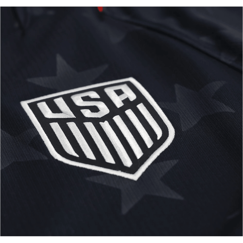 Nike Mens Musah United States Away Stadium Jersey 2026 (Dark Obsidian/Pure Platinum)