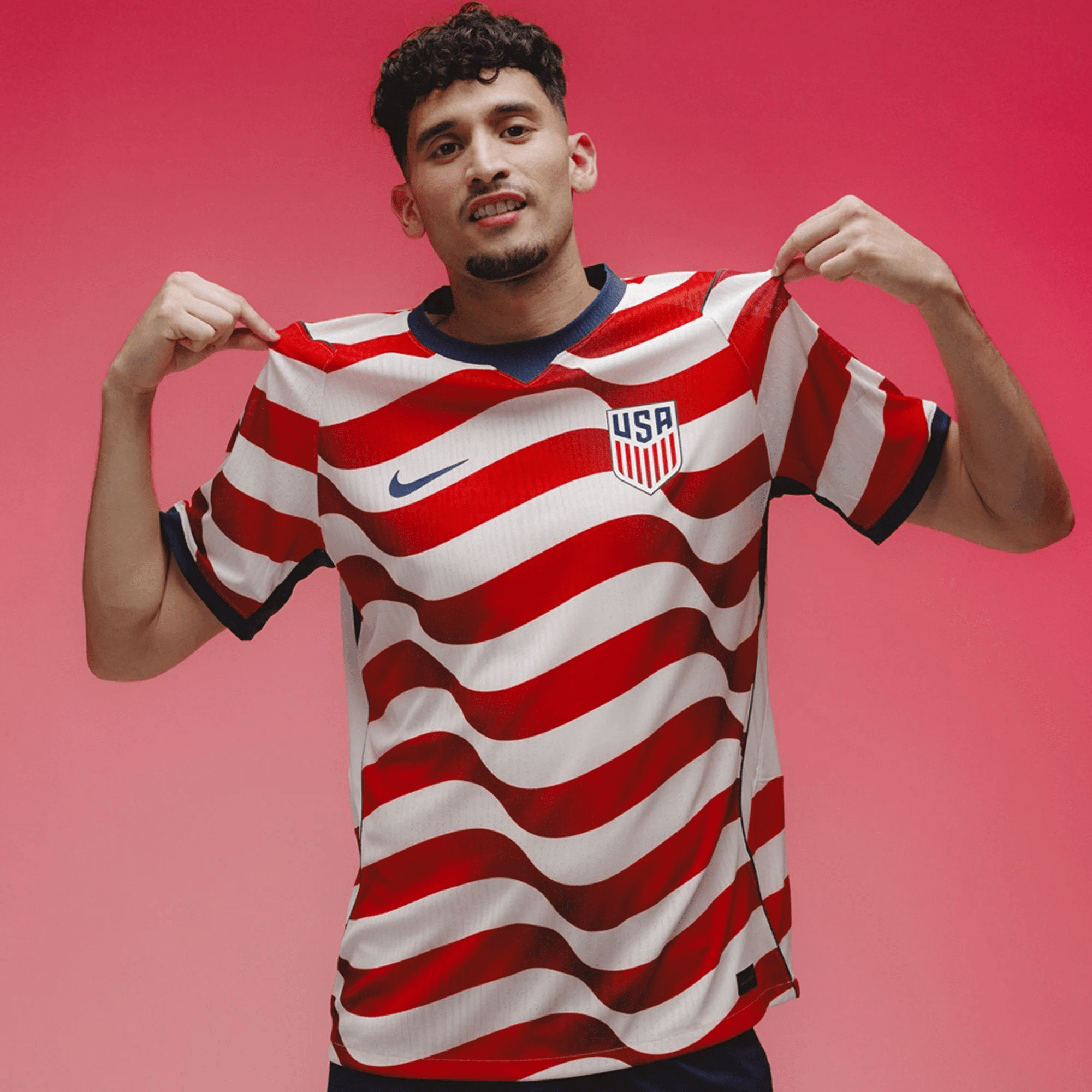Nike Mens Mckennie United States Match Authentic Home Jersey 2026 (Sail/Midnight Navy)