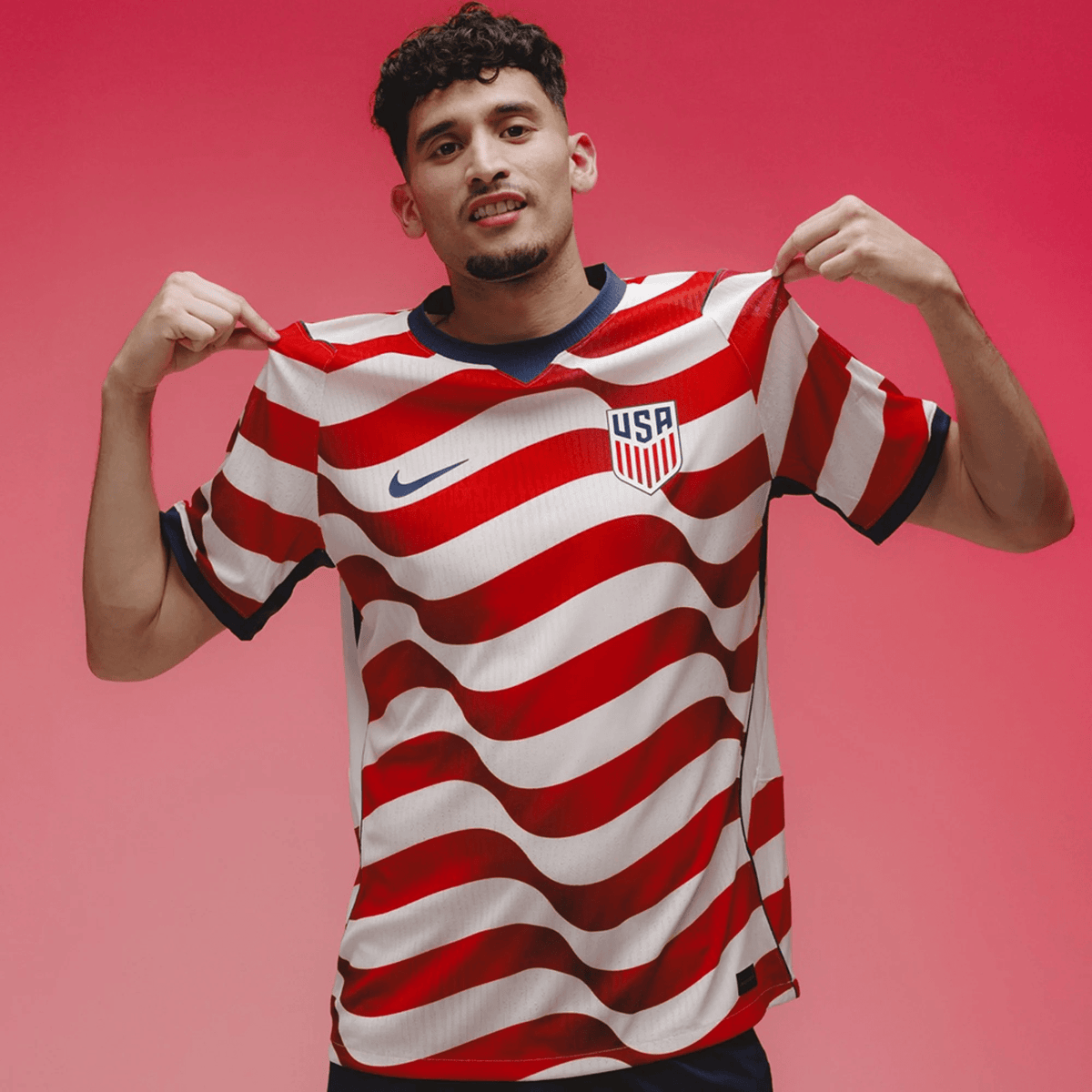 Nike Mens Tillman United States Match Authentic Home Jersey 2026 (Sail/Midnight Navy)
