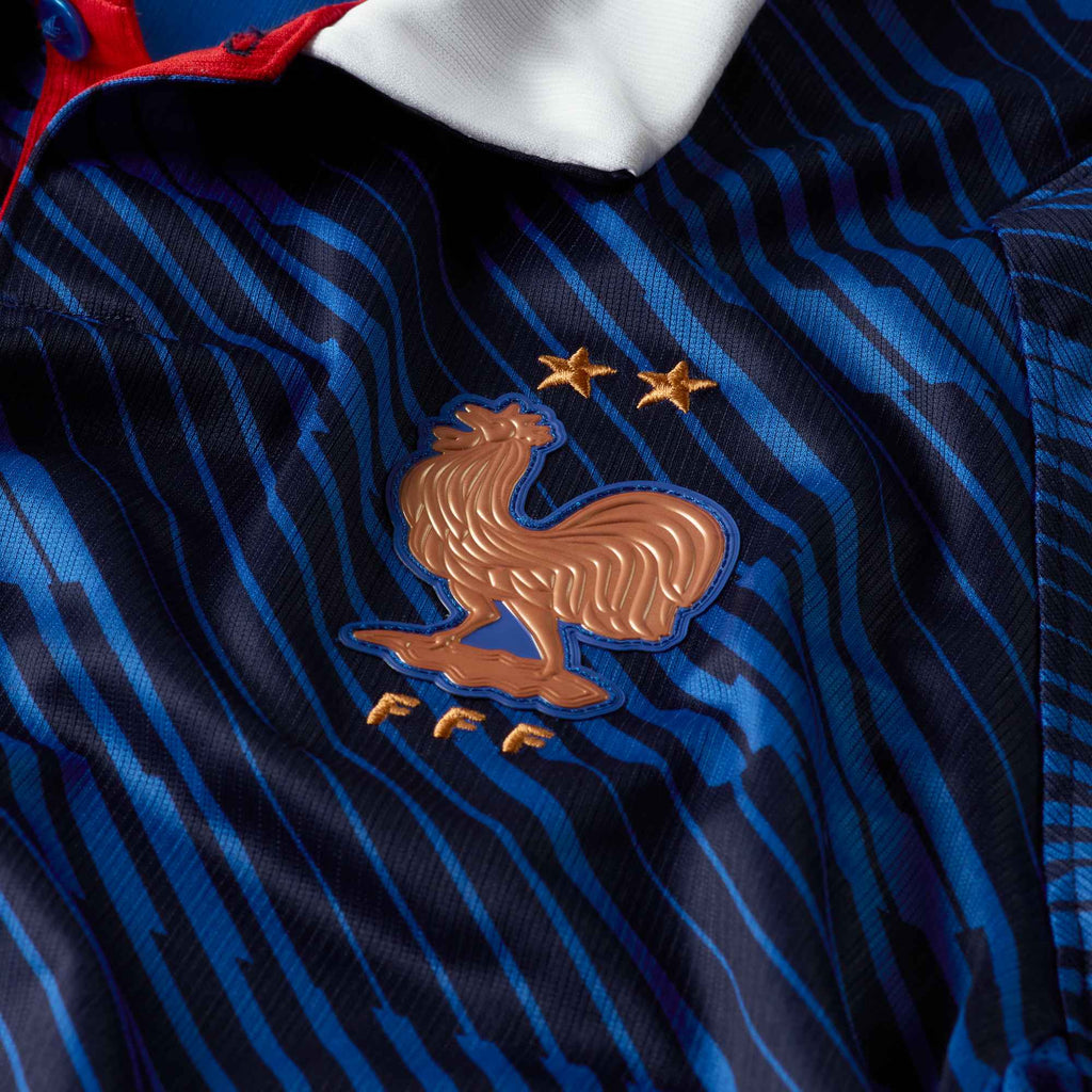 Nike Men's France Michael Olise Home Stadium Jersey 2026 (Game Royal/Metallic Copper)