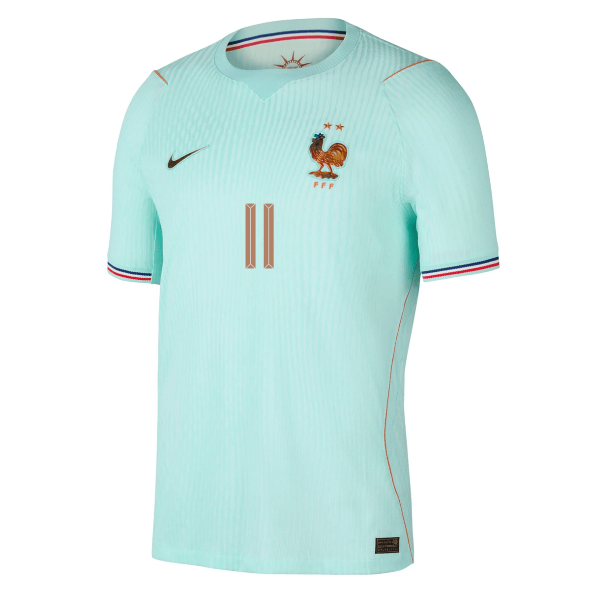 Nike Men's France Michael Olise Match Authentic Away Jersey 2026 (Igloo/Monarch)