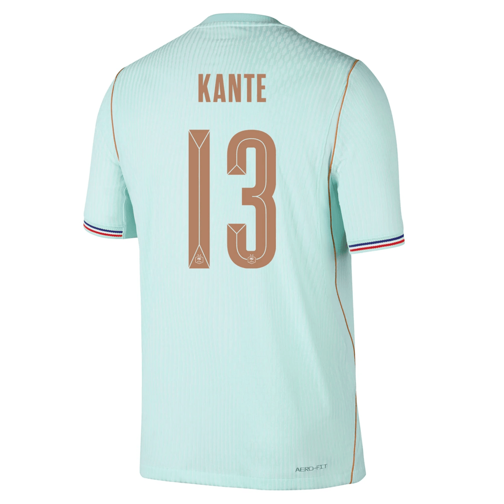 Nike Men's France N'Golo KantÃ© Match Authentic Away Jersey 2026 (Igloo/Monarch)