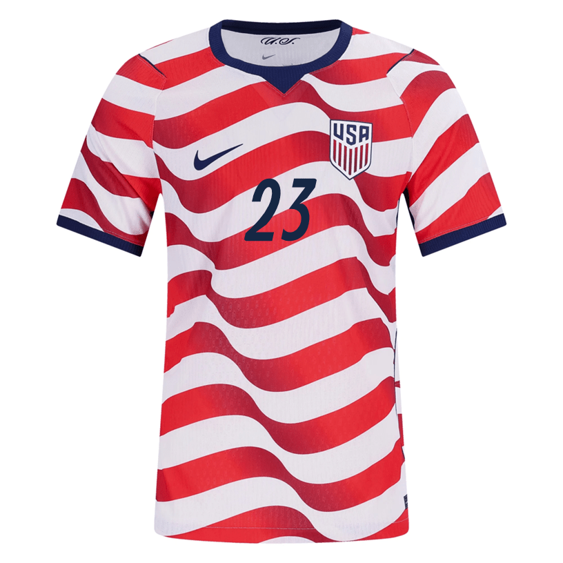 Nike Mens Steffen United States Match Authentic Home Jersey 2026 (Sail/Midnight Navy)