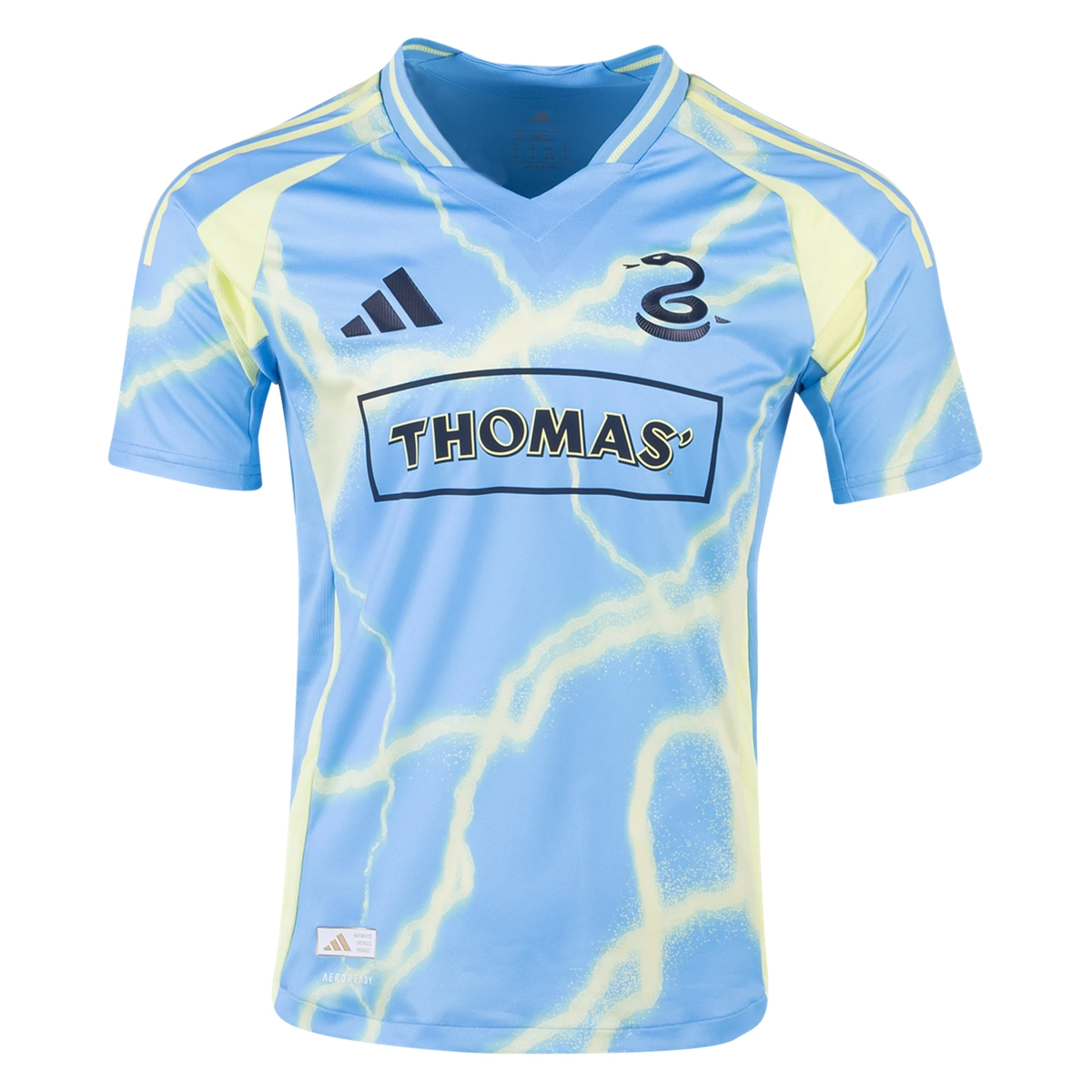 adidas Philadelphia Union Oliver Semmle Authentic Away Jersey 25/26 (Blue/Yellow)