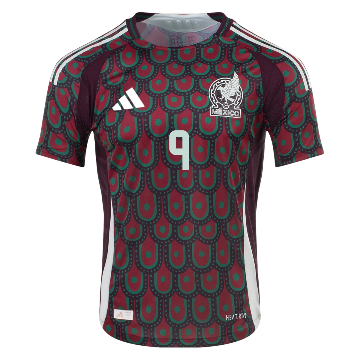 adidas Mexico Authentic RaÃºl JimÃ©nez Home Jersey 24/25 (Multicolor)