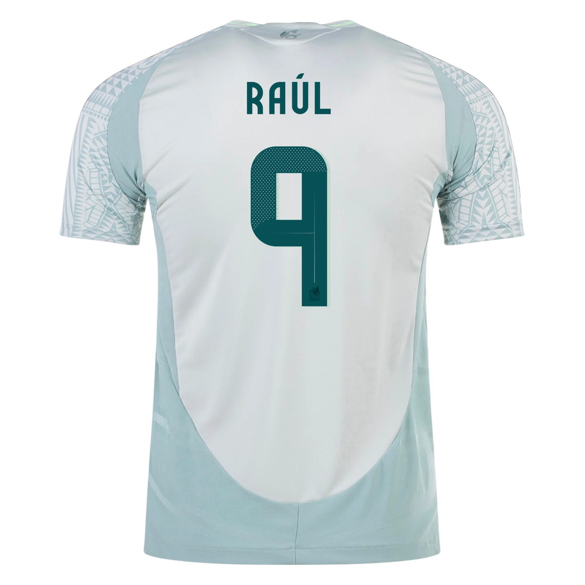 adidas Mens Mexico Authentic RaÃºl JimÃ©nez Away Jersey 24/25 (Linen Green)