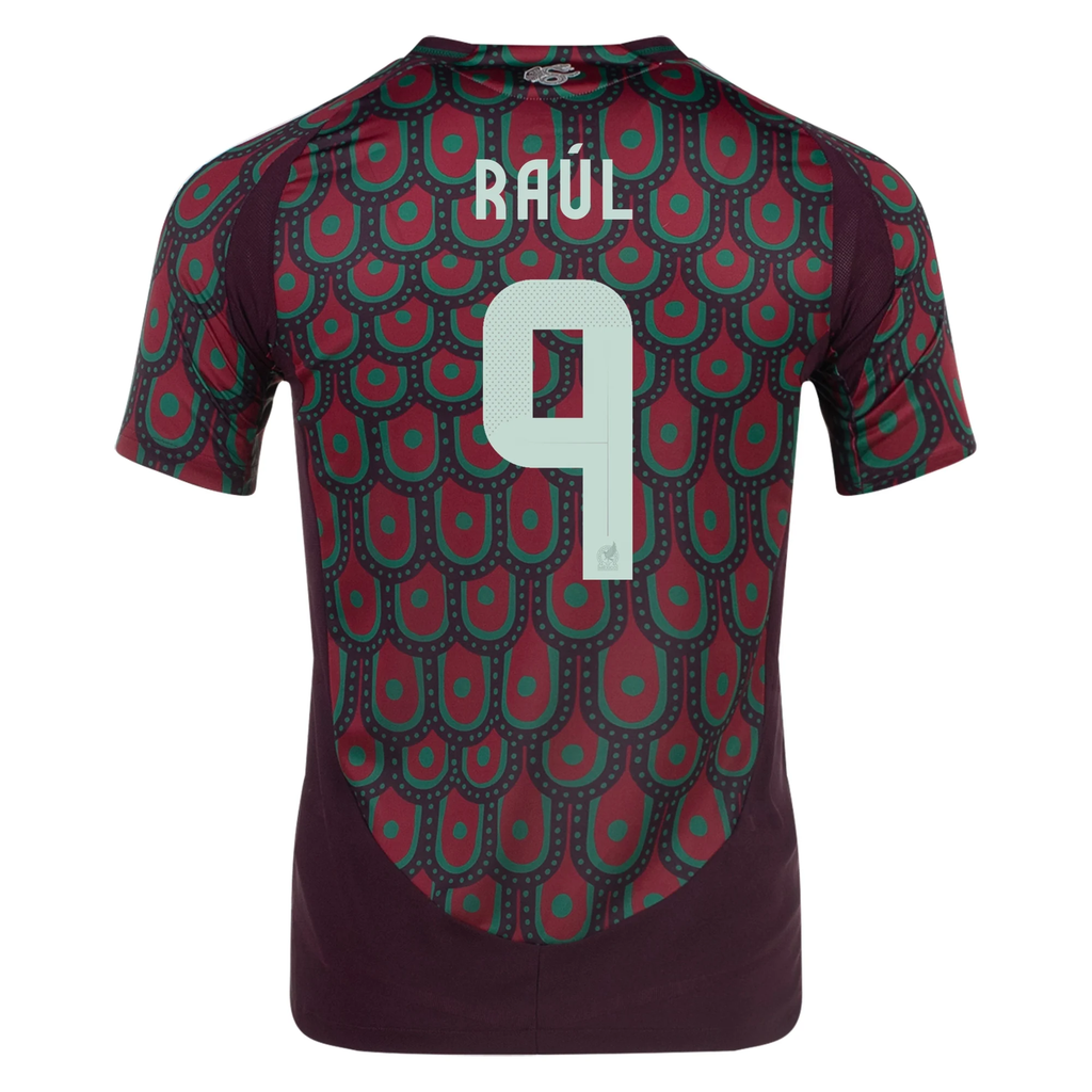 adidas Mexico Authentic RaÃºl JimÃ©nez Home Jersey 24/25 (Multicolor)