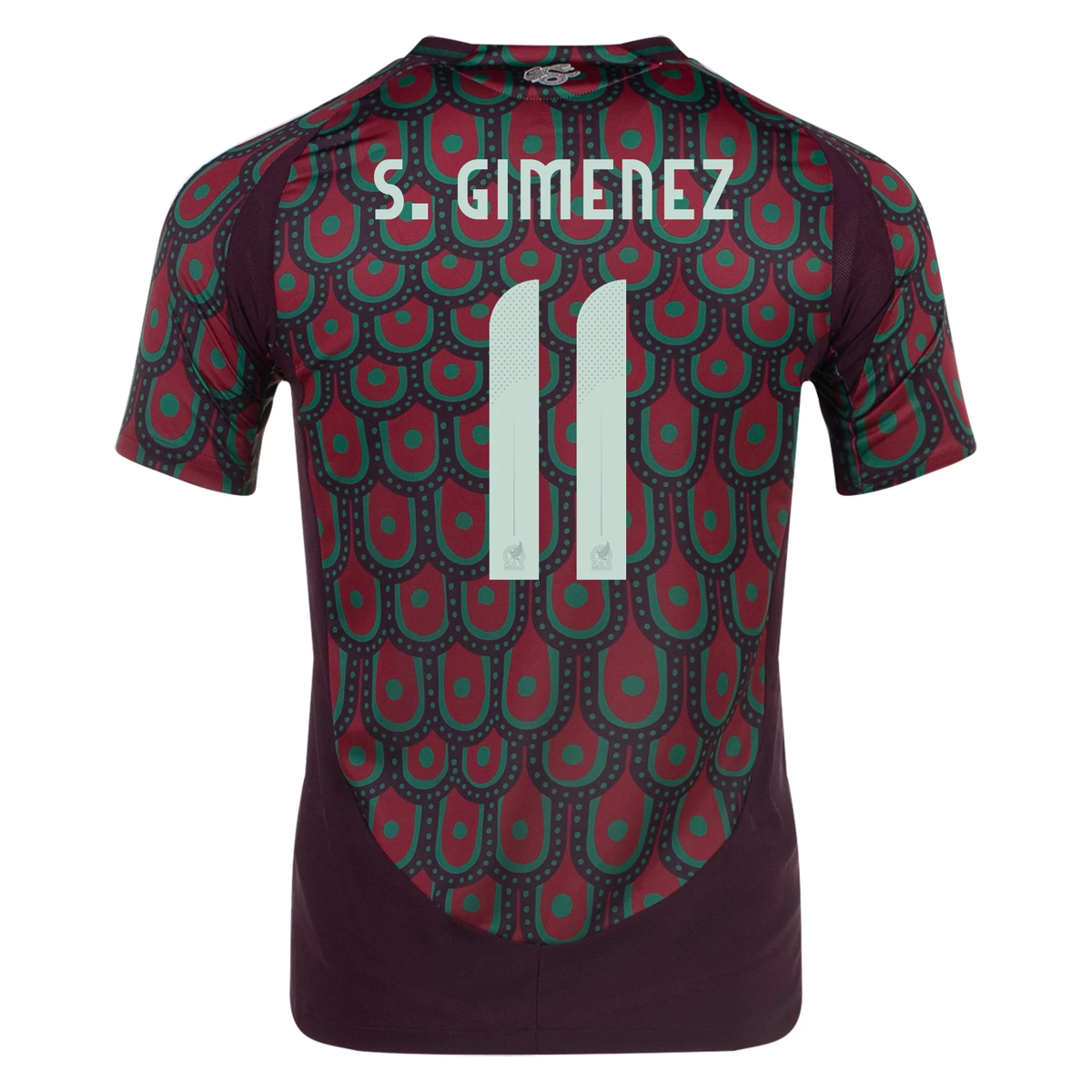 adidas Mexico Authentic Santiago GimÃ©nez Home Jersey 24/25 (Multicolor)