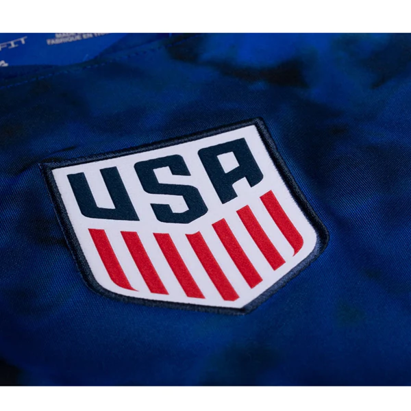 Nike United States Kellyn Acosta Long Sleeve Away Jersey 22/23 (Bright Blue/White)
