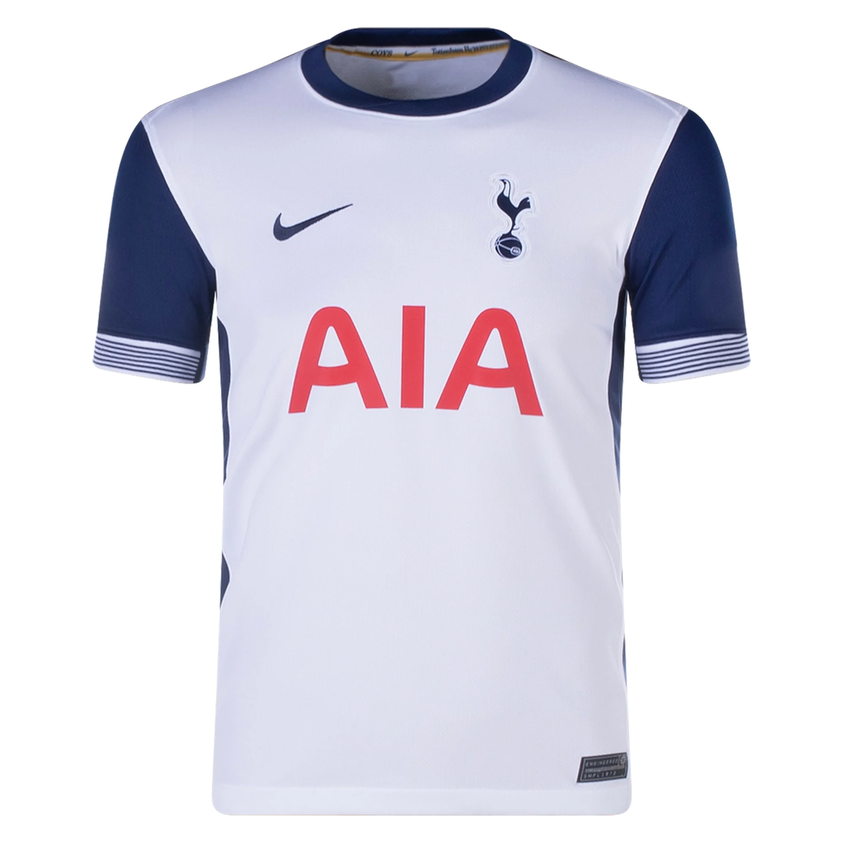 Nike Youth Tottenham Pierre-Emile HÃ¸jbjerg Home Jersey 24/25 (White/Navy)